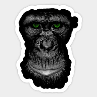 Monkey Face Sticker